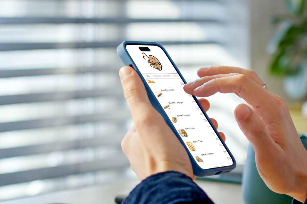 Commandes en ligne boulangerie